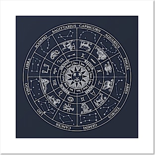 Zodiac Posters and Art